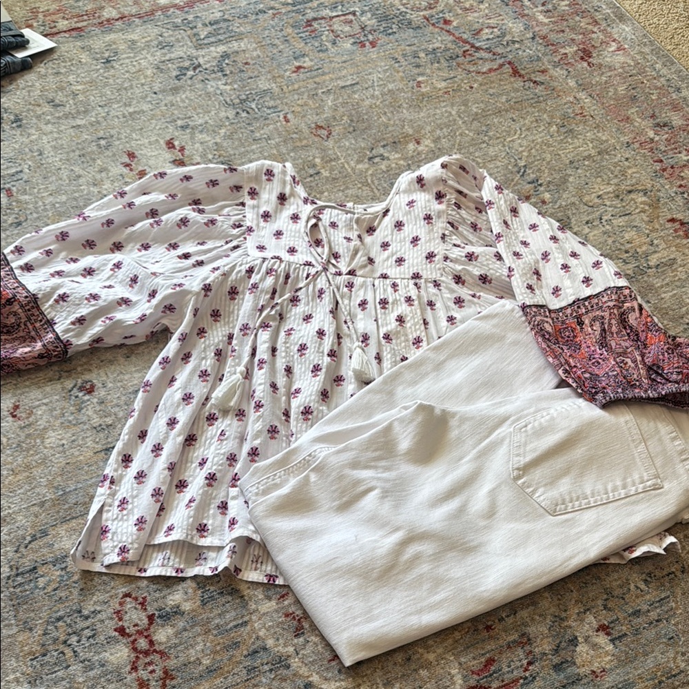 New Cleobella Tawny Blouse, Mahal Floral Print - Picture 11 of 13